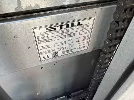Stacker de condutor em pé 2015  Still EXV-SF 14 i (18)