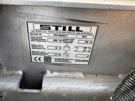 Nízkozdvižný vozík 2016  Still EXUSF20 (9)