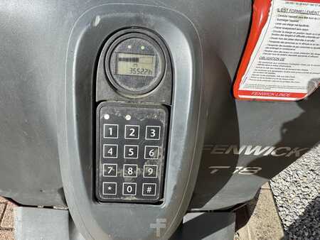 Elektrische palletwagens 2010  Linde T18 (9)