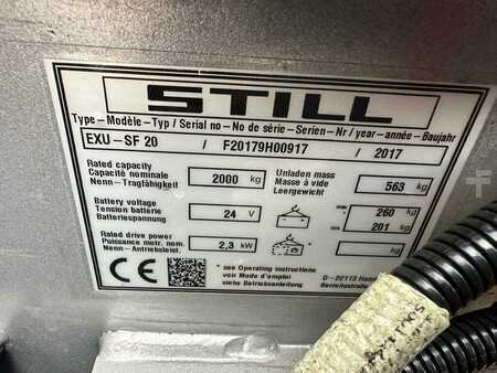 Nízkozdvižný vozík 2017  Still EXH SF20 (8)