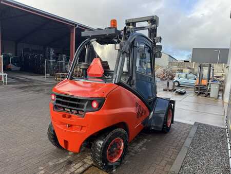 Diesel gaffeltruck 2016  Linde H50D (8)