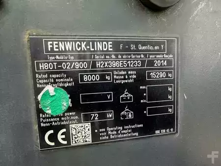 LPG Forklifts 2014  Linde H80T (15)