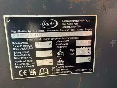 Electric - 3 wheels 2021  Baoli KBET15 (18)