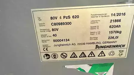 Eléctrico - 4 rodas 2016  Jungheinrich EFG 430k GE-450ZT ZVG (17)