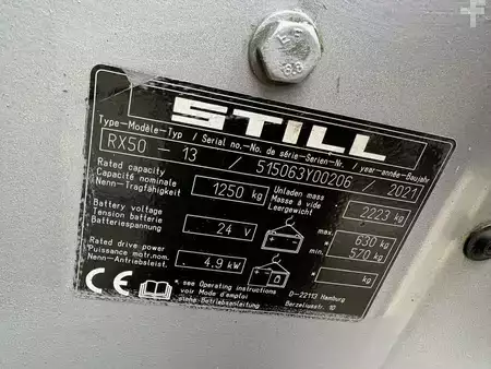 Electric - 3 wheels 2021  Still RX50-13 (20)