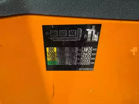 Wózek wysokiego podnoszenia 2019  Still EXV 14I (14)
