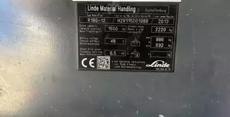 Reach Truck 2013  Linde R16G (19)