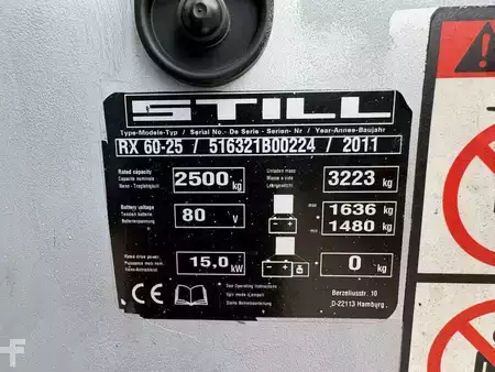 4-wiel elektrische heftrucks 2011  Still RX60-25 (18)