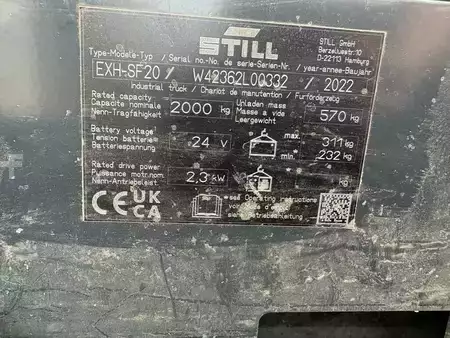 Electric Pallet Trucks 2022  Still EXHSF20 (12)