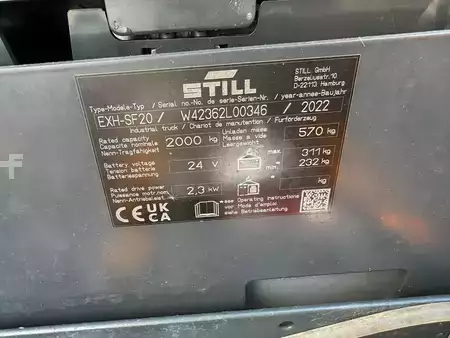 Transpallet elettrici 2022  Still EXHSF20 (11)