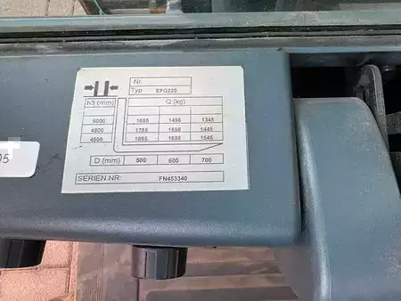 Elektryczne 3-kołowe 2013  Jungheinrich EGFG220 (17)