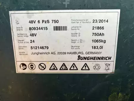 Elektryczne 3-kołowe 2013  Jungheinrich EGFG220 (20)