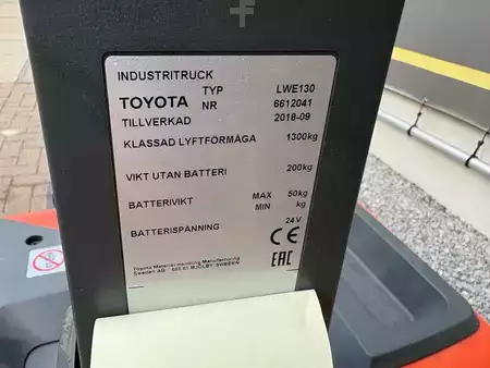 Wózki niskiego podnoszenia 2018  BT LWE130 (11)