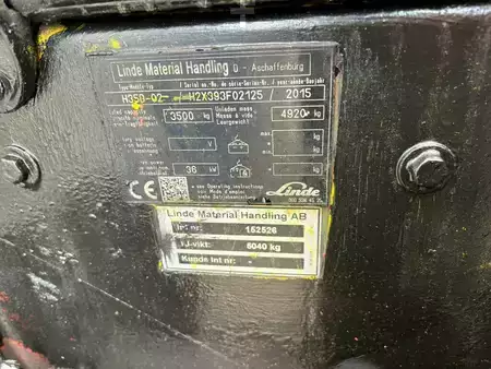 Dízel targonca 2015  Linde H35T (19)