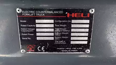 Chariots électriques à 3 roues 2021  Heli CPD18 (18)
