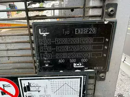 Wózek wysokiego podnoszenia 2020  Still EXV SF 20 (12)