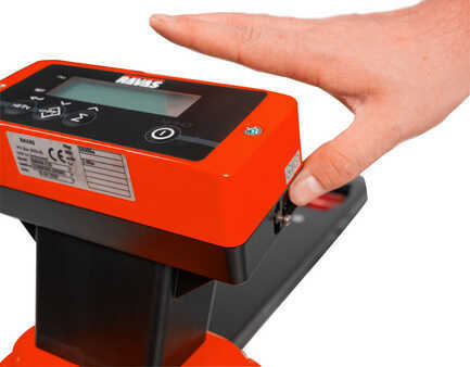 Lift trucks with scales 2025  RAVAS HPT-110 Pallet Jack w/scale and printer (5)