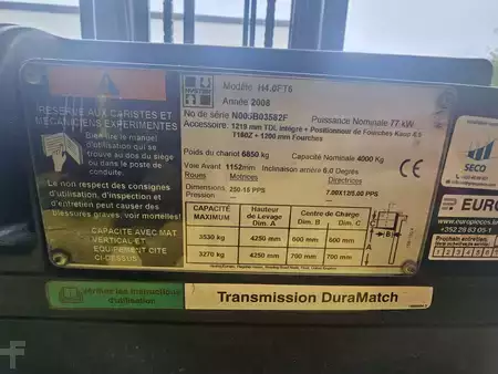 Treibgasstapler 2008  Hyster H4.0FT6 (4)