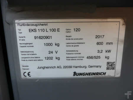 Préparateur de commande vertical 2017  Jungheinrich EKS 110L 100E (7)