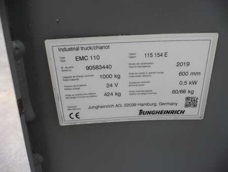 Ruční vysokozdvižný vozík 2019  Jungheinrich EMC 110 154 E (6)