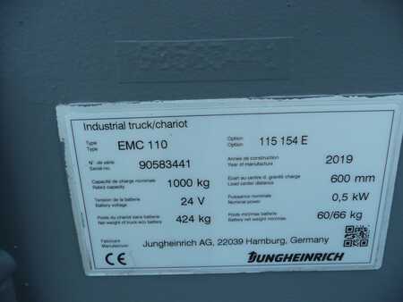 Ruční vysokozdvižný vozík 2019  Jungheinrich EMC 110 154 E (6)
