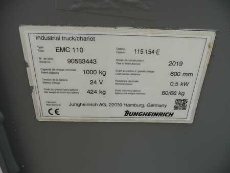 Stacker pedestre 2019  Jungheinrich EMC 110 154 E (6)