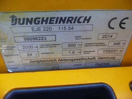 Nízkozdvižný vozík 2014  Jungheinrich EJE 220 (7)