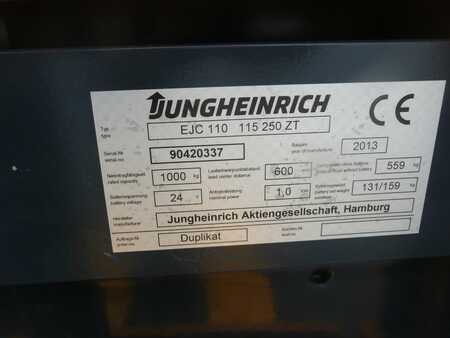 Stacker pedestre 2013  Jungheinrich EJC 110 250 ZT (6)