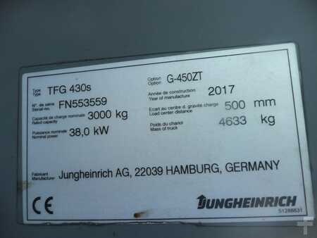 Gázüzemű targoncák 2017  Jungheinrich TFG 430s 450 DZ (10)