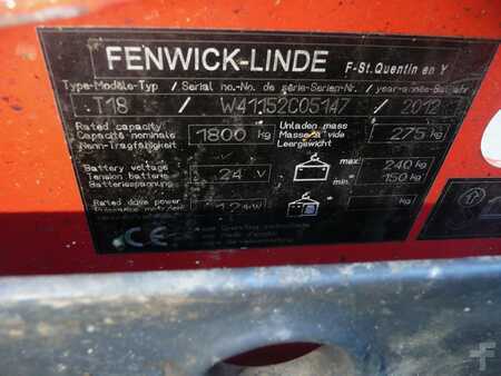 Electric Pallet Trucks 2012  Linde T 18  (7)