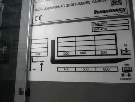 Vertikal ordreplukker 2022  Jungheinrich EKS 412s Z+F 500 ZT (7)