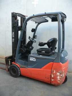 El Truck - 3-hjul 2015  Toyota 8FBET20 (4)