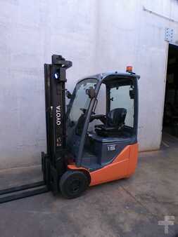 3-wiel elektrische heftrucks 2017  Toyota 8FBE15T (3)