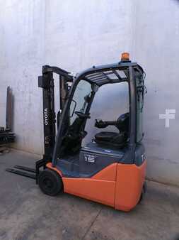 3-wiel elektrische heftrucks 2017  Toyota 8FBE15T (4)