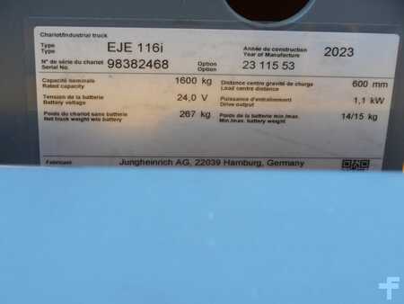 Transpallet elettrici 2023  Jungheinrich EJE 116i LI-ION (7)
