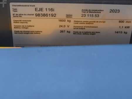 Transpallet elettrici 2023  Jungheinrich EJE 116i LI-ION (7)