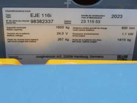 Låglyftare El 2023  Jungheinrich EJE 116i LI-ION (7)