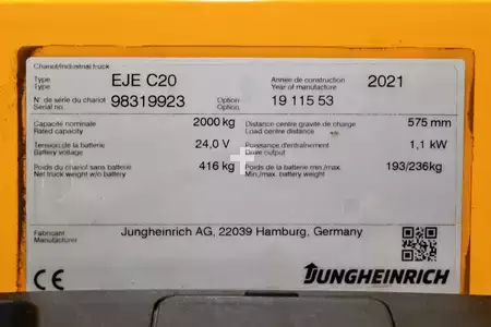 Lavansiirtovaunu 2021  Jungheinrich EJE C20 (7)