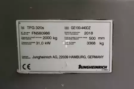 LPG VZV 2018  Jungheinrich TFG 320s 440 DZ (11)