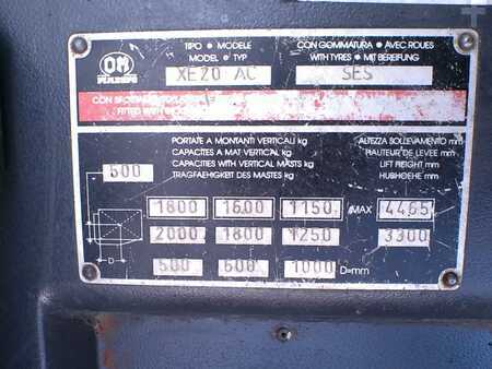 4-wiel elektrische heftrucks 2008  OM XE 20ac (10)