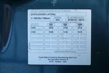 Elektro čtyřkolový VZV 2016  Toyota 8FBM16T (10)