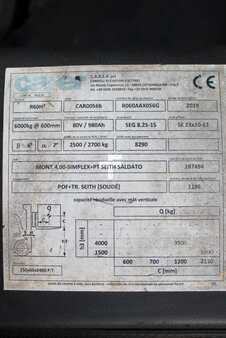 Elektro čtyřkolový VZV 2019  Carer R 60 H2 (10)