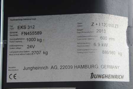 Lodret ordreplukker 2013  Jungheinrich EKS 312 Z+I 650 ZT (11)