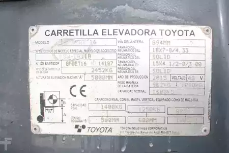 El truck - 3 hjulet 2015  Toyota 8FBET16 (10)