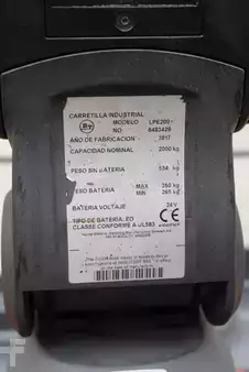 Lavtløftende truck 2017  BT LPE 200 FRUTERA (7)