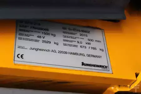 Carrelli elettrici 3 ruote 2015  Jungheinrich EFG 215 500 DZ (10)
