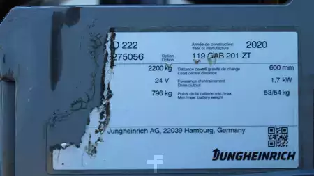 Pallestabler 2020  Jungheinrich EJD 222 201 ZT LI-ION (8)