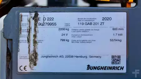 Pallestabler 2020  Jungheinrich EJD 222 201 ZT LI-ION (8)