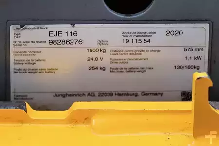 Transpallet elettrici 2020  Jungheinrich EJE 116 LI-ION (7)
