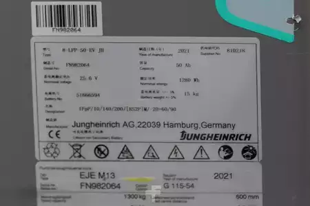 Elektromos emelőkocsik 2021  Jungheinrich EJE M13 LI-ION (6)